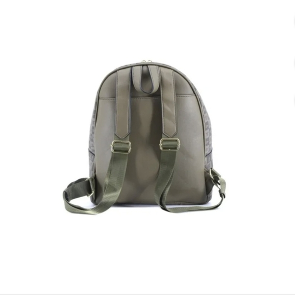 London Fog Raven Tower Signature Print Backpack 12\
